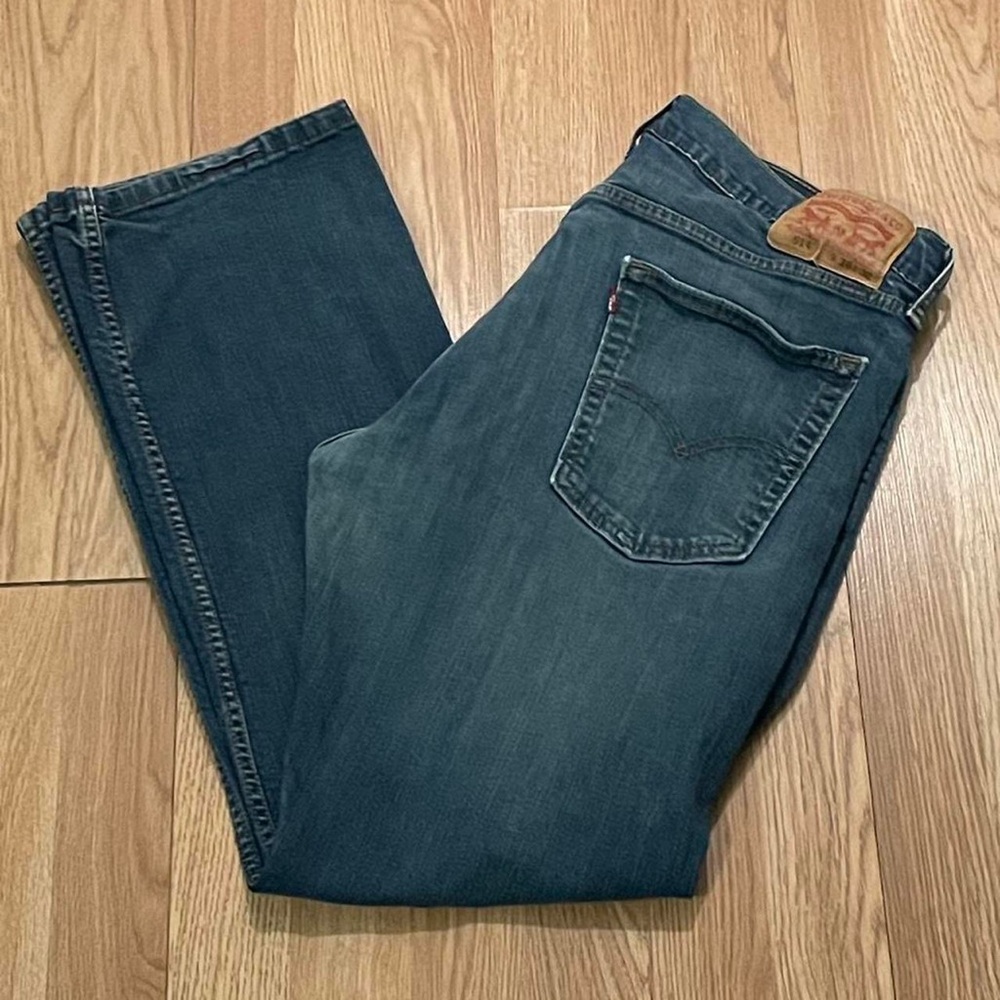 Levi’s 514 Men’s 36x32 (35x30) Straight Fit Jeans Medium Blue Denim Medium Rise
